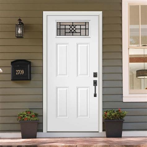 metal door on house|exterior metal doors at lowe's.